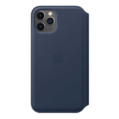 Чехол Apple Leather Folio Deep Sea Blue для смартфона iPhone 11 Pro (MY1L2ZM/A) в Залог успеха