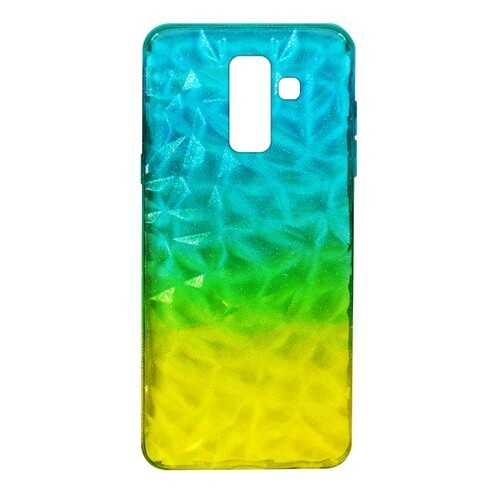 Чехол Crystal Krutoff для Samsung Galaxy A6+ (SM-A605) Yellow/Blue в Залог успеха