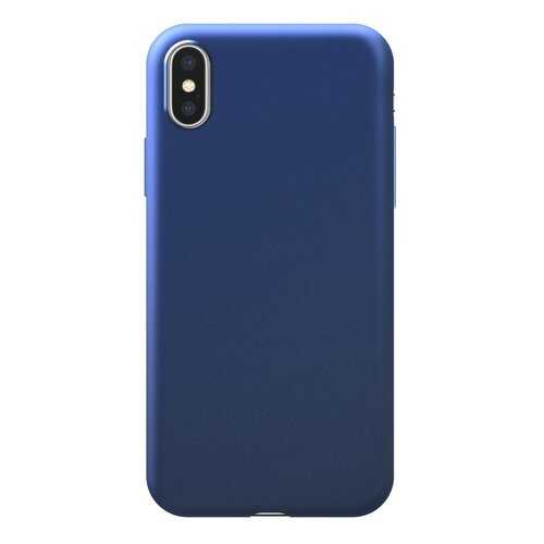 Чехол Deppa Case Silk для Apple iPhone XS Max Metallic Blue в Залог успеха