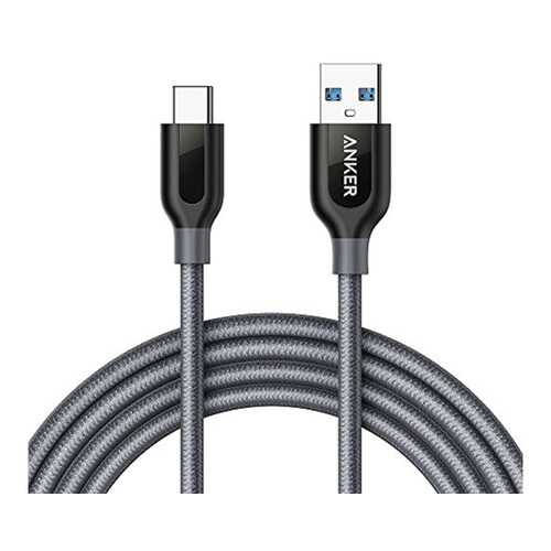 Кабель Anker Powerline Type-C 0,9м Grey (A8168HA1) в Залог успеха