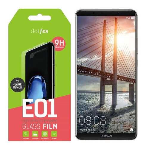 Защитное стекло Dotfes для Huawei Mate 10 Pro Black в Залог успеха