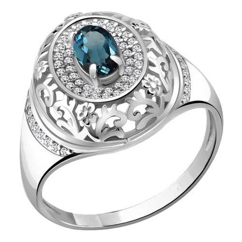 Кольцо женское Aquamarine 6545508А.5 р.17 в Залог успеха