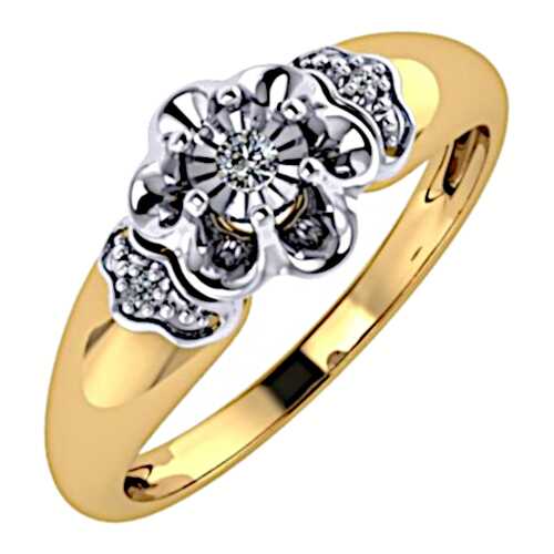 Кольцо женское Лукас-Голд R01-D-L-34760 р.19 в Залог успеха