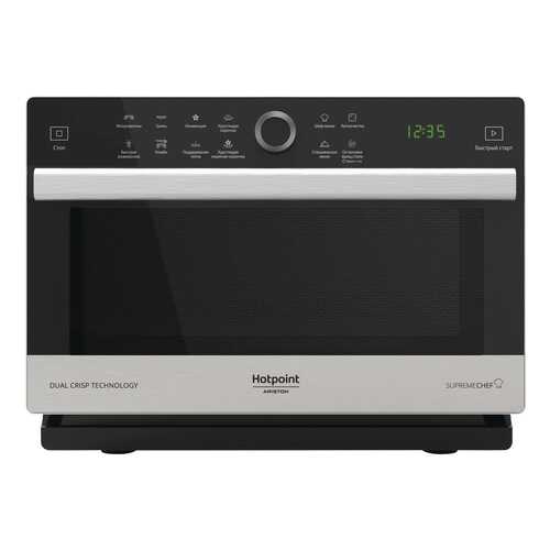 Микроволновая печь с грилем и конвекцией Hotpoint-Ariston MWHA 338 IX silver в Залог успеха