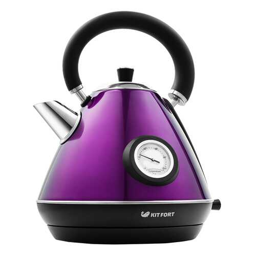 Чайник электрический Kitfort КТ-644-4 Black/Purple в Залог успеха