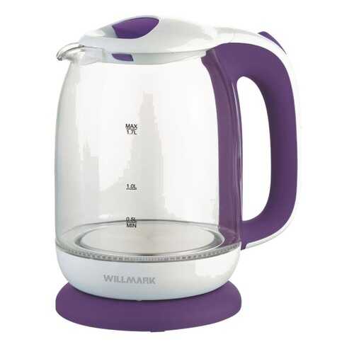Чайник электрический Willmark WEK-1704G White/Violet в Залог успеха