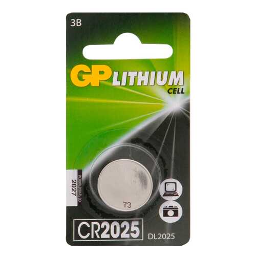 Батарейка GP Batteries Lithium CR2025-7C1 1 шт в Залог успеха