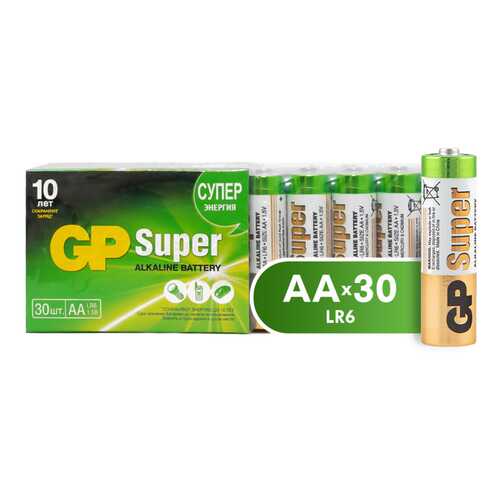 Батарейка GP Super Alkaline АА (15A-2CRVS30) 30 шт в Залог успеха