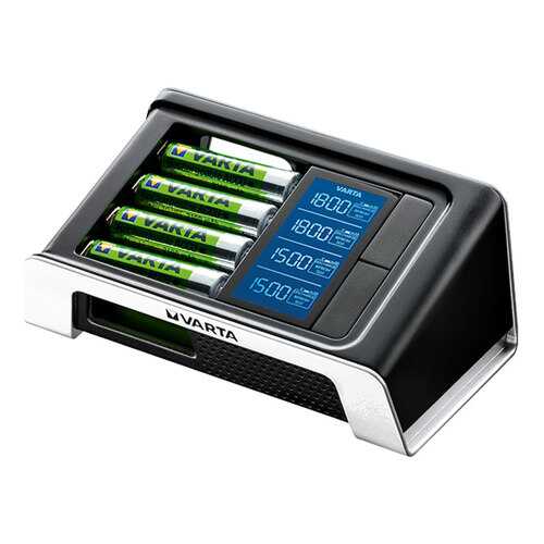 Зарядное устройство + аккумуляторы Varta LCD Fast Charger AA 4 шт. 2400 mAh в Залог успеха