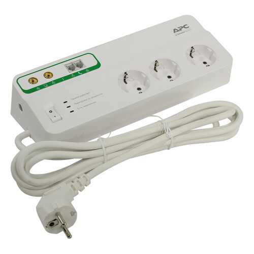 Сетевой фильтр APC PMH63VT-RS, 6 розеток, 3 м, White в Залог успеха