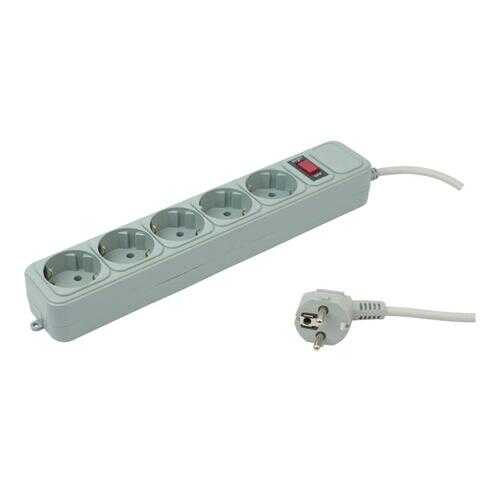 Сетевой фильтр PC PET AP01006-3-G, 5 розеток, 3 м, Grey в Залог успеха