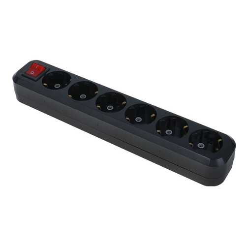 Сетевой фильтр TDM ELECTRIC СФ-06В, 6 розеток, 5 м, Black в Залог успеха