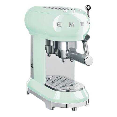 Кофеварка рожкового типа Smeg ECF01PGEU Green в Залог успеха