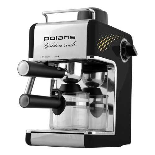 Рожковая кофеварка Polaris PCM 4006A Golden Rush Black в Залог успеха