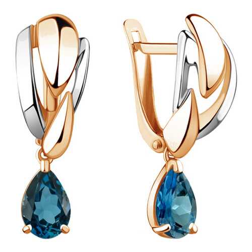 Серьги Aquamarine 4489608 в Залог успеха