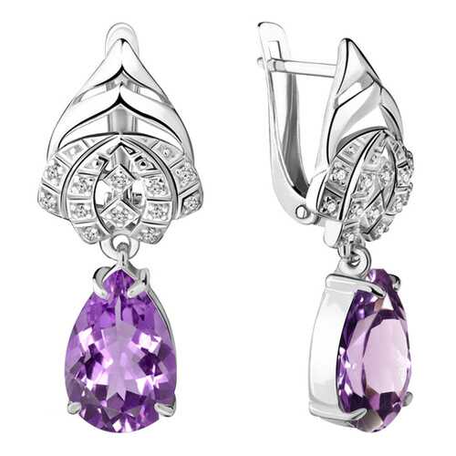 Серьги Aquamarine 4492204А.5 в Залог успеха