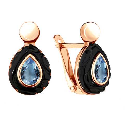 Серьги Aquamarine 4712708.6 в Залог успеха