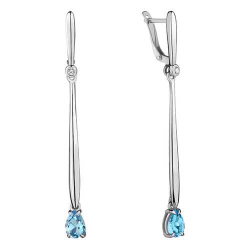 Серьги Aquamarine 4712905А.5 в Залог успеха