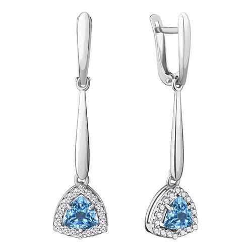 Серьги Aquamarine 4719605А.5 в Залог успеха