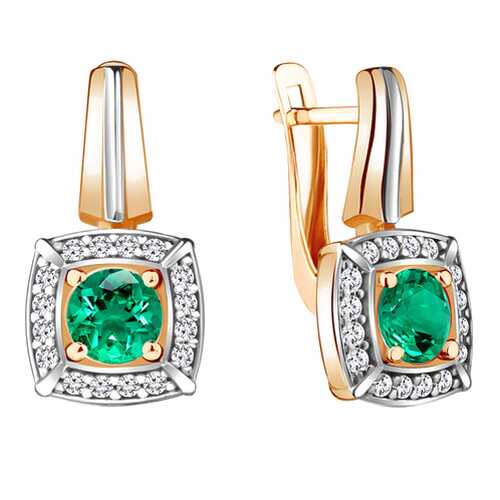 Серьги Aquamarine 48356АГ.6 в Залог успеха