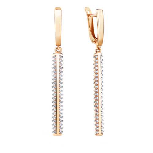 Серьги Aquamarine 48532А.6 в Залог успеха