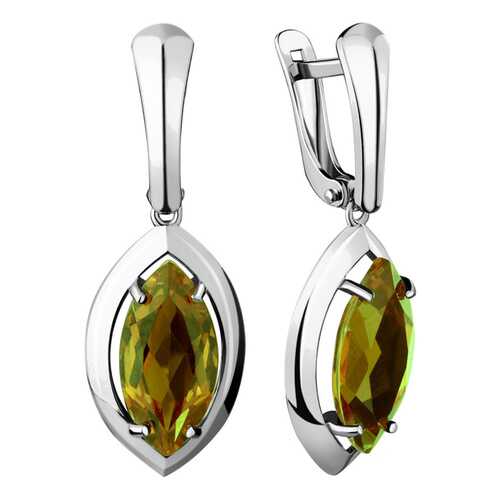 Серьги женские Aquamarine 4446919.5_OS_3,7гр. в Залог успеха