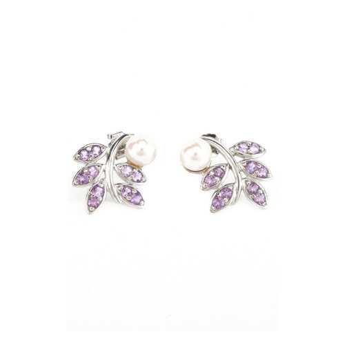 Серьги женские YOUKON АЕ 19602 серебристые в Залог успеха