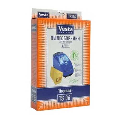 Комплект пылесборников для пылесоса Vesta filter TS 06 (4 шт + фильтр) в Залог успеха