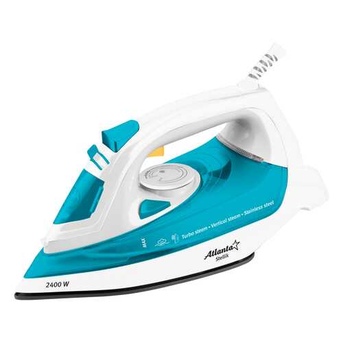 Утюг с пароувлажнением Atlanta ATH-5504 (blue) в Залог успеха