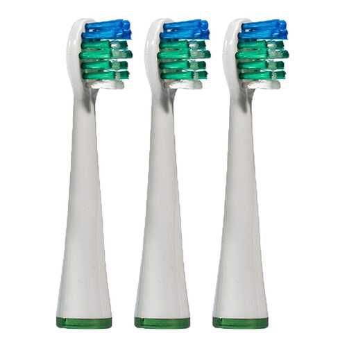 Насадка для зубной щетки SRSB-3E White/Green 3 шт в Залог успеха