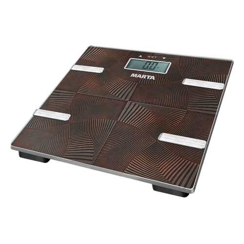 Весы напольные MARTA MT-1675 Brown Onyx в Залог успеха