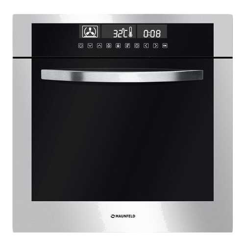 Встраиваемый электрический духовой шкаф MAUNFELD EOEH.5811S1 Silver/Black в Залог успеха