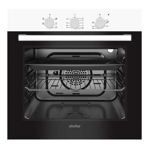 Встраиваемый электрический духовой шкаф Simfer B6EW16011 White в Залог успеха