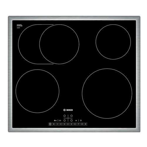 Встраиваемая варочная панель электрическая Bosch PKB 645F17 Black в Залог успеха