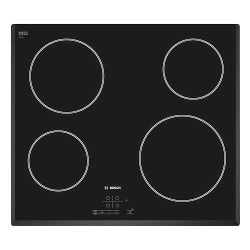 Встраиваемая варочная панель электрическая Bosch PKE651B17E Black в Залог успеха