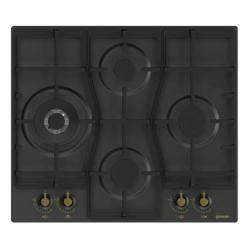 Встраиваемая варочная панель газовая Gorenje GW6D41CLB Black в Залог успеха