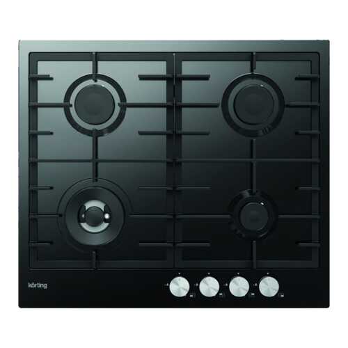 Встраиваемая варочная панель газовая Korting HG 630 CTN Pro Black в Залог успеха
