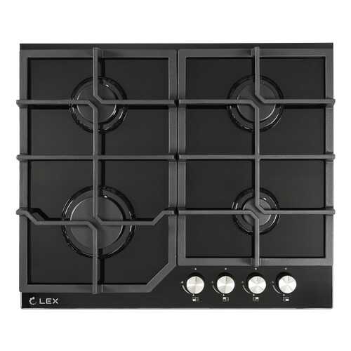 Встраиваемая варочная панель газовая LEX GVG 642 BL Black в Залог успеха