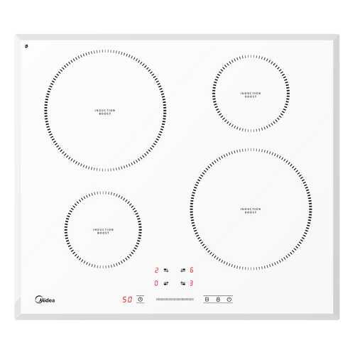 Встраиваемая варочная панель индукционная Midea MIH 64721FW White в Залог успеха