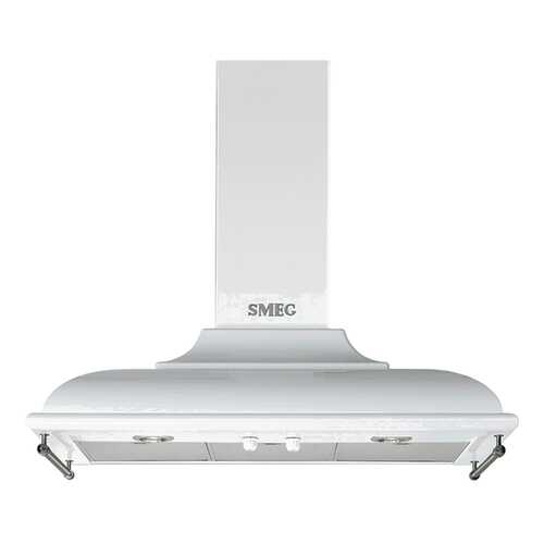 Вытяжка купольная Smeg KC19BSE White/Silver в Залог успеха